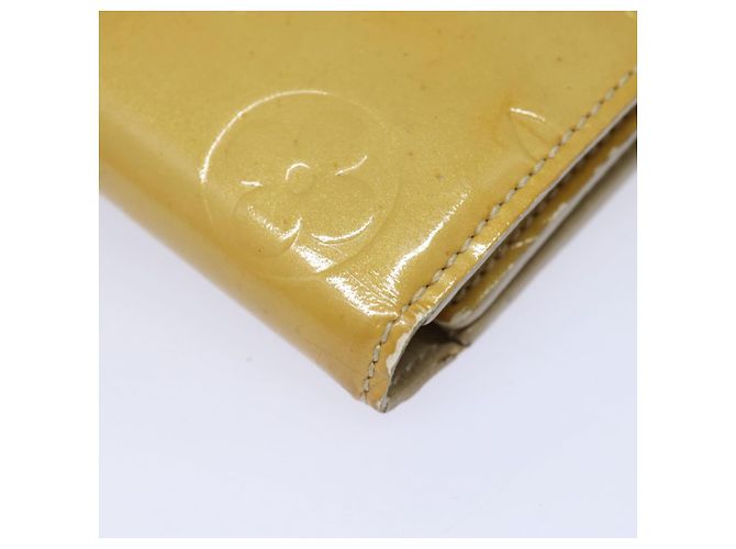 LOUIS VUITTON Portafoglio Walker Monogram Vernis Beige M91074 LV Auth ti1899 - vista 14