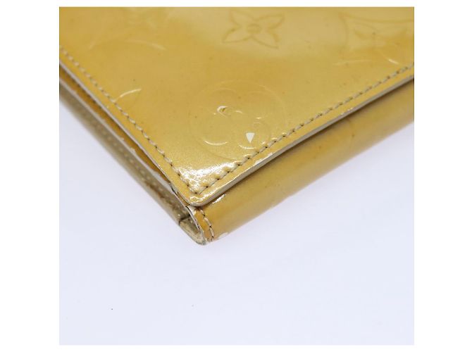 LOUIS VUITTON Portafoglio Walker Monogram Vernis Beige M91074 LV Auth ti1899 - vista 15