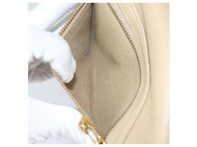 LOUIS VUITTON Portafoglio Walker Monogram Vernis Beige M91074 LV Auth ti1899 - vista 20