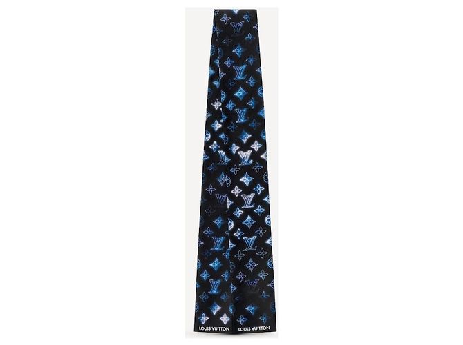Louis Vuitton Seidentuch Blau - Ansicht 2