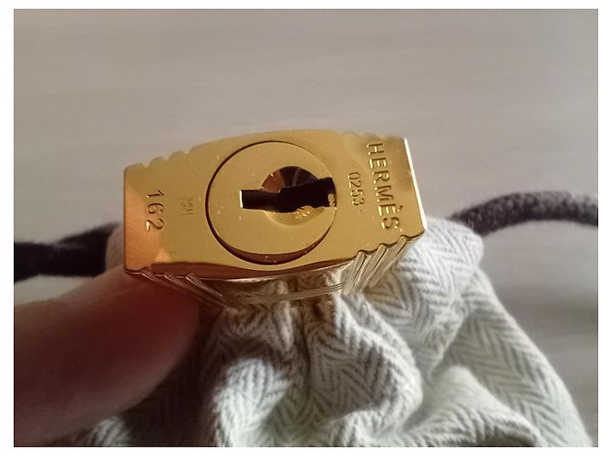 Kelly Hermès Serratura con due chiavi Gold hardware - vista 3