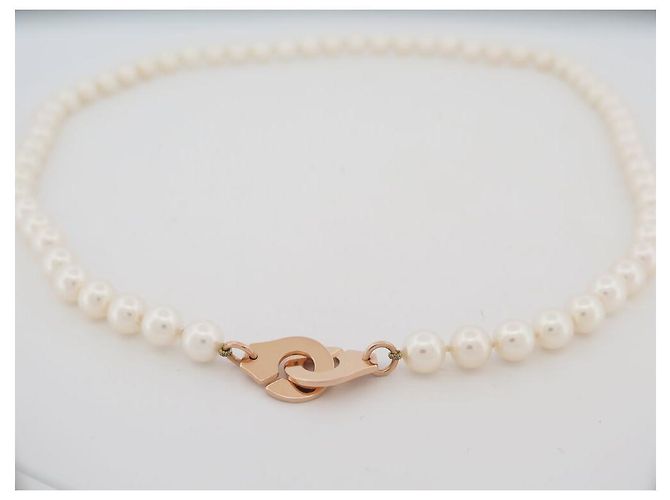 NEUN COLLAR DINH VAN MENOTTES R12 S652301 44 AKOYA- PERLEN 18K GOLD - Ansicht 2