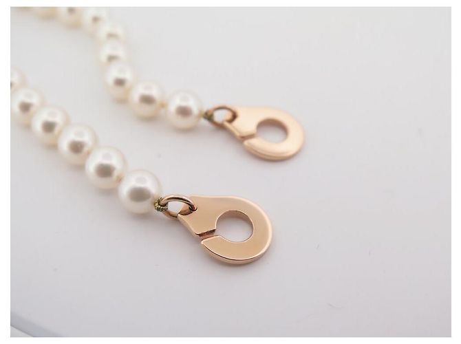NEUN COLLAR DINH VAN MENOTTES R12 S652301 44 AKOYA- PERLEN 18K GOLD - Ansicht 3