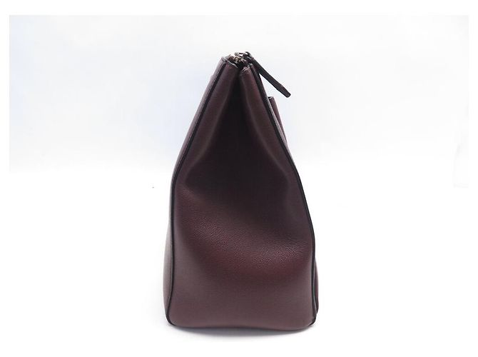 BORSA LANCEL LISON A02894 PELLE BORDEAUX CON TRACOLLA - vista 4