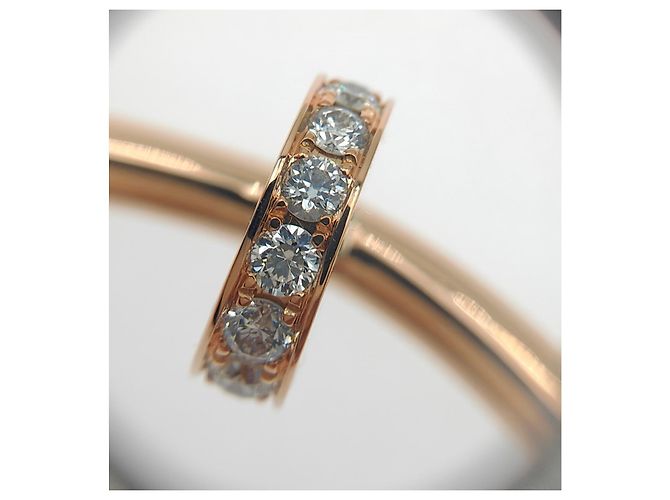 Trinity Bracciale Cartier Juste Un Clou in oro rosa 18K con diamante D'oro - vista 10