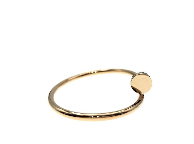 Trinity Bracciale Cartier Juste Un Clou in oro rosa 18K con diamante D'oro - vista 5