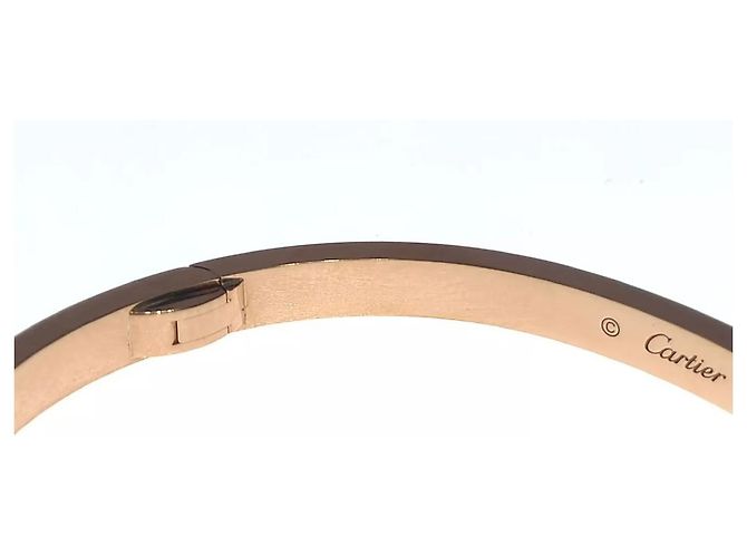 Love Bracciale Cartier Oro Rosa Dorato D'oro - vista 10