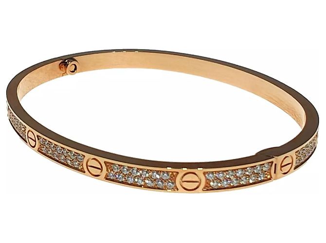Love Bracciale Cartier Oro Rosa Dorato D'oro - vista 5
