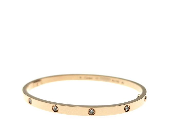 Love Bracciale d'amore Cartier 10P D'oro - vista 2