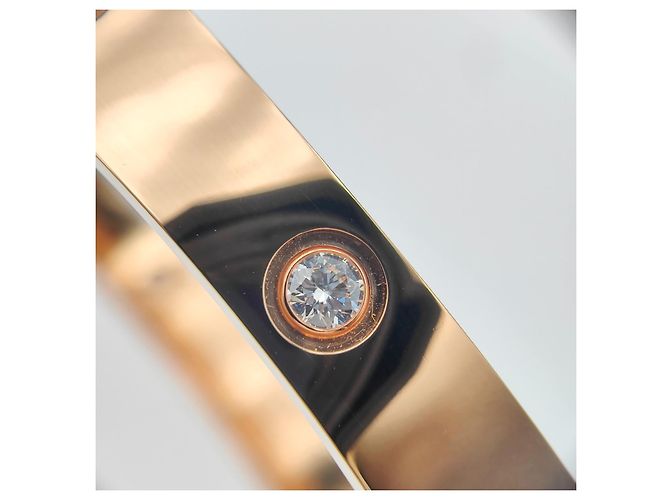 Love Bracciale Cartier Oro Rosa Dorato D'oro - vista 10