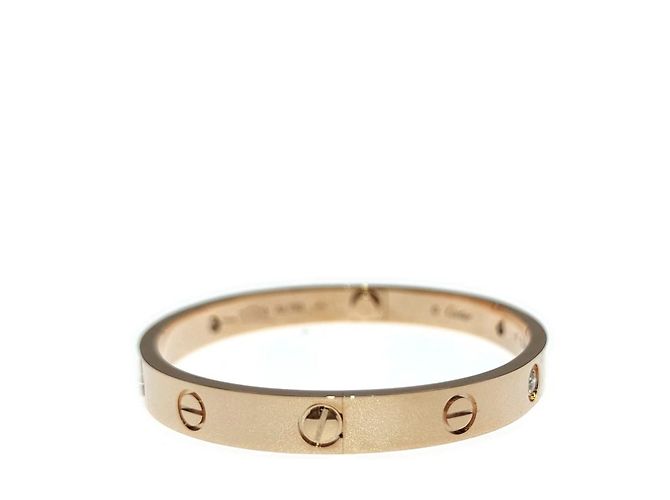 Love Bracciale Cartier Oro Rosa Dorato D'oro - vista 3