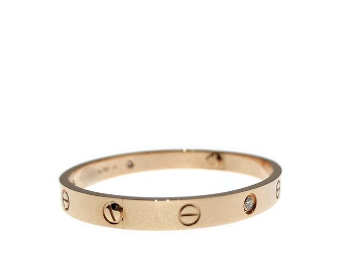 Love Bracciale Cartier Oro Rosa Dorato D'oro - vista 6