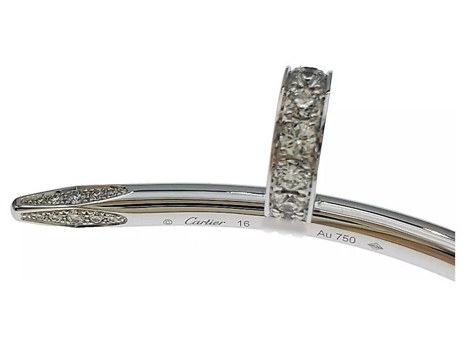 Bracciale Cartier in oro bianco - vista 7
