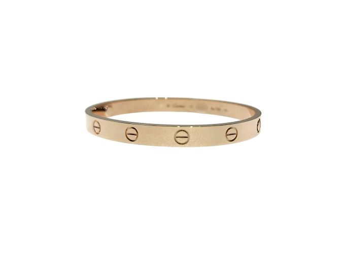 Love Bracciale Cartier Oro Rosa Dorato D'oro - vista 2