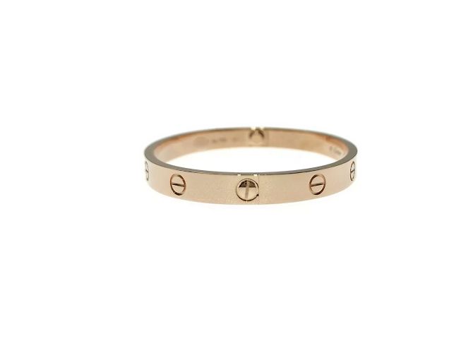 Love Bracciale Cartier Oro Rosa Dorato D'oro - vista 3