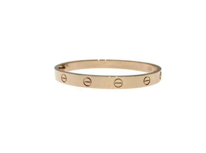 Love Bracciale Cartier Oro Rosa Dorato D'oro - vista 5