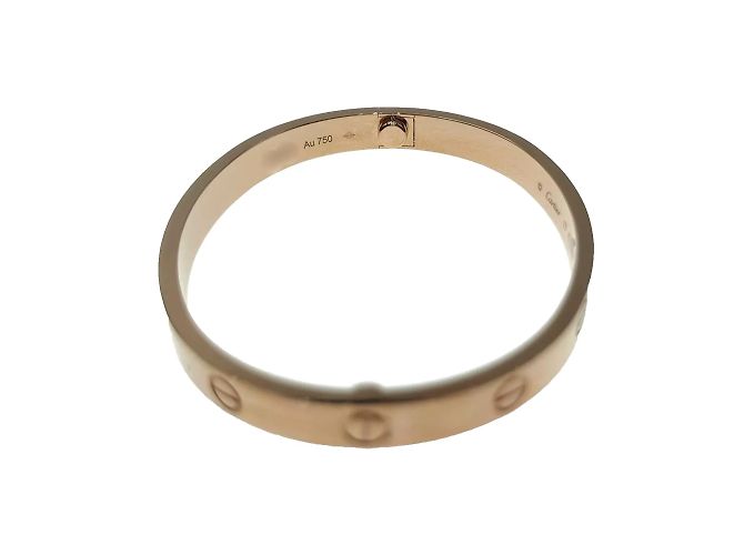 Love Bracciale Cartier Oro Rosa Dorato D'oro - vista 8