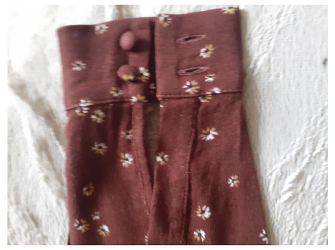 Top cruzado de manga larga SéZane Viscosa Multicolor - vista 2