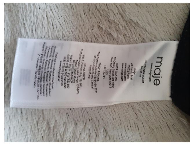 Maje Hose Schwarz - Ansicht 2