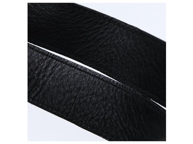 Zaino in pelle nera GUCCI Bamboo Auth am6663 Nero - vista 15