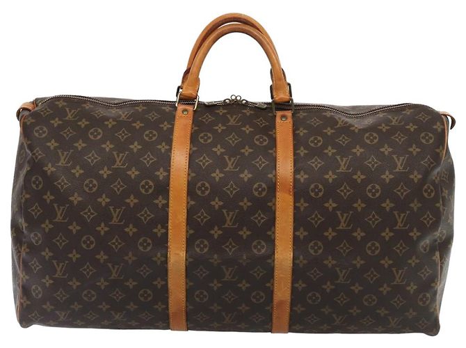 LOUIS VUITTON Monogram Keepall 60 Borsa Boston M41422 LV Auth am6591 Monogramma - vista 13