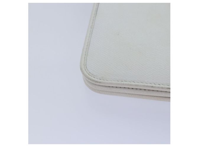 Borsa a spalla Christian Dior in pelle bianca Auth bs16301 Bianco - vista 16