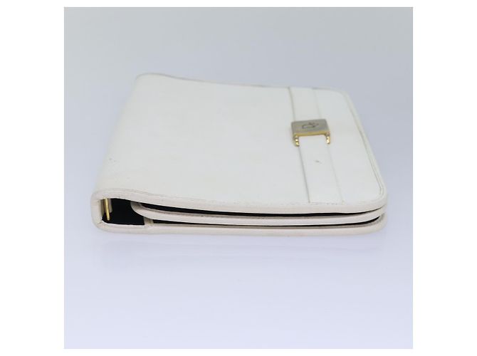 Borsa a spalla Christian Dior in pelle bianca Auth bs16301 Bianco - vista 4