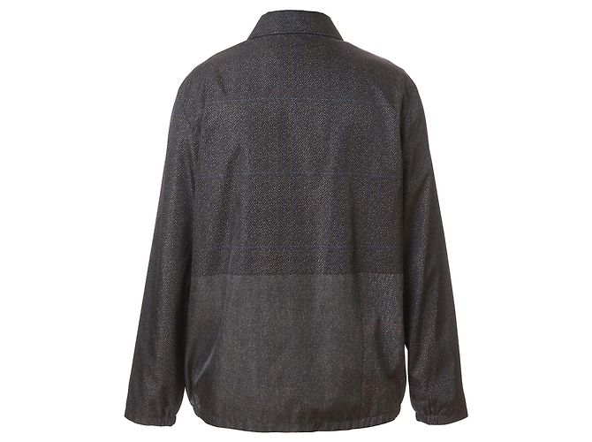 Alfred Dunhill Dunhill Herringbone Patterned Windbreaker Jacket - view 2