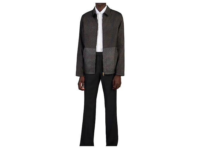 Alfred Dunhill Dunhill Herringbone Patterned Windbreaker Jacket - view 5