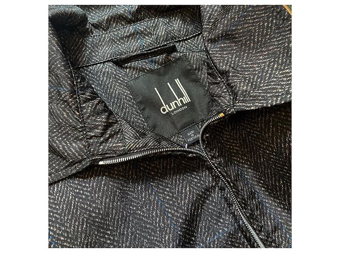 Alfred Dunhill Dunhill Herringbone Patterned Windbreaker Jacket - view 6