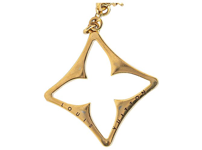 Twist Portachiavi puzzle in oro placcato e charm per borsa Louis Vuitton Nero D'oro - vista 4