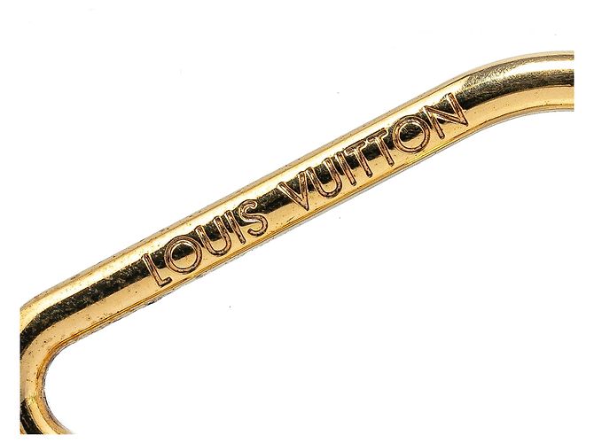 Twist Portachiavi puzzle in oro placcato e charm per borsa Louis Vuitton Nero D'oro - vista 5