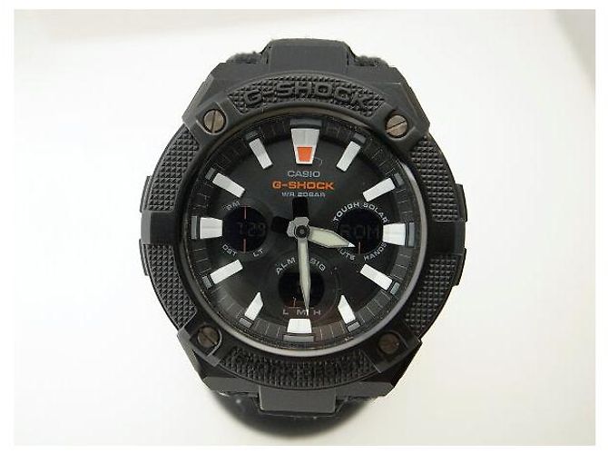 Autre Marque Casio G-SHOCK G-STEEL Edelstahl Uhr Schwarz - Ansicht 2
