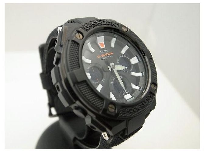 Autre Marque Casio G-SHOCK G-STEEL Edelstahl Uhr Schwarz - Ansicht 3
