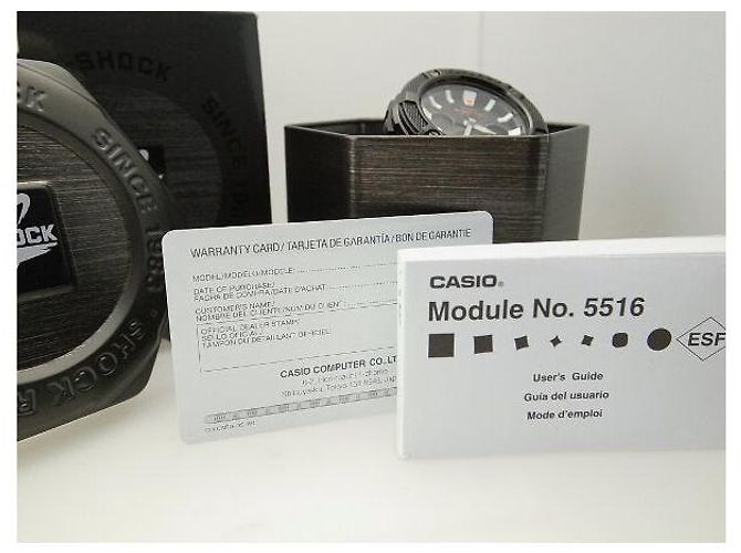 Autre Marque Casio G-SHOCK G-STEEL Edelstahl Uhr Schwarz - Ansicht 9
