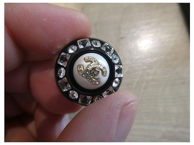 neue Chanel Ohrringe mit Box Silber Hardware - Ansicht 6