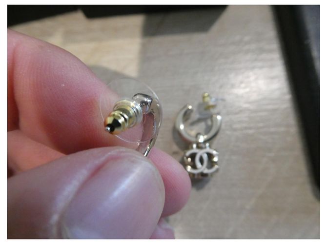 orecchini Chanel nuovi con scatola Gold hardware - vista 6