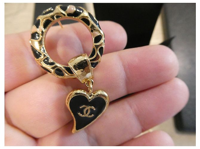 orecchini Chanel nuovi con scatola Gold hardware - vista 7