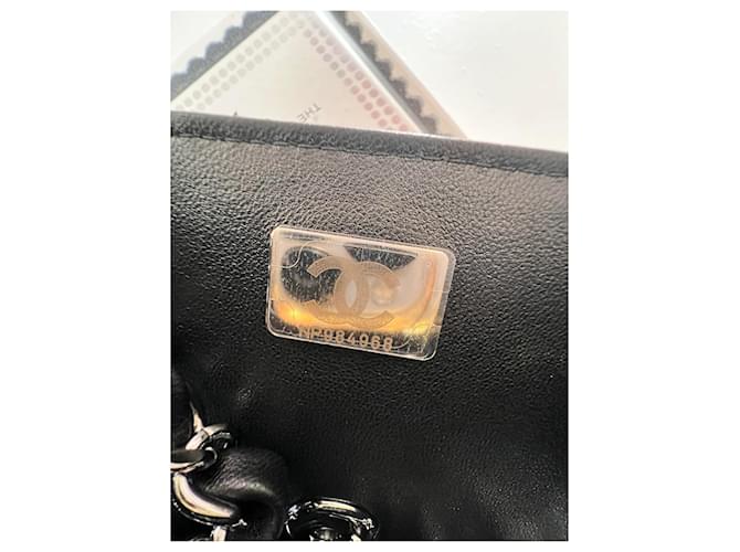 Timeless Chanel CLÁSSICO ATEMPORAL FLAP MINI RETANGULAR Preto - vista 10