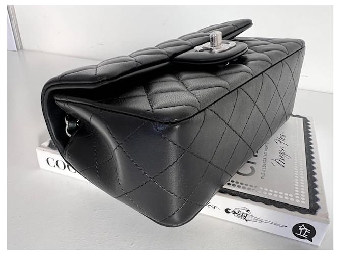 Timeless Chanel CLÁSSICO ATEMPORAL FLAP MINI RETANGULAR Preto - vista 5