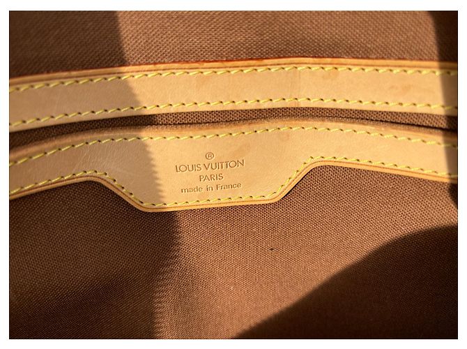 Borsa Louis Vuitton Carryall Marrone scuro - vista 12