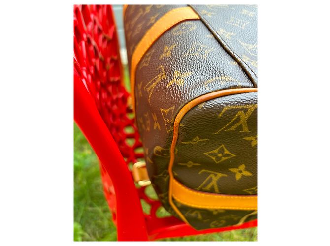 Borsa Louis Vuitton Carryall Marrone scuro - vista 13