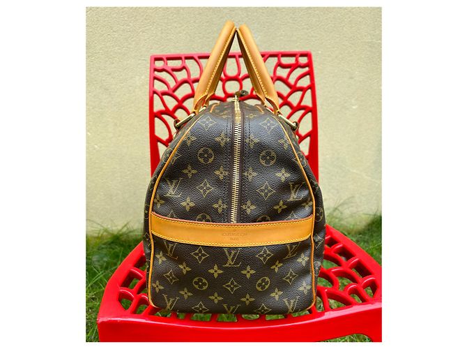 Borsa Louis Vuitton Carryall Marrone scuro - vista 6