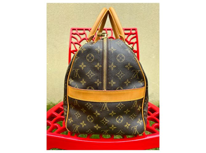 Borsa Louis Vuitton Carryall Marrone scuro - vista 7
