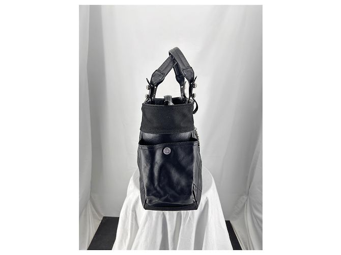 Chanel Paris-Biarritz 2012 GM borsa nera Nero Silver hardware - vista 4