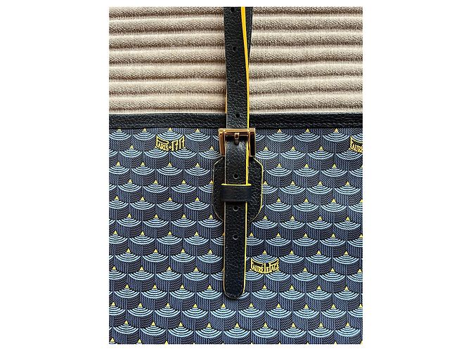 Fauré Le Page Daily Battle 32 Tote Bag Navy Blau Stoff Marineblau - Ansicht 4