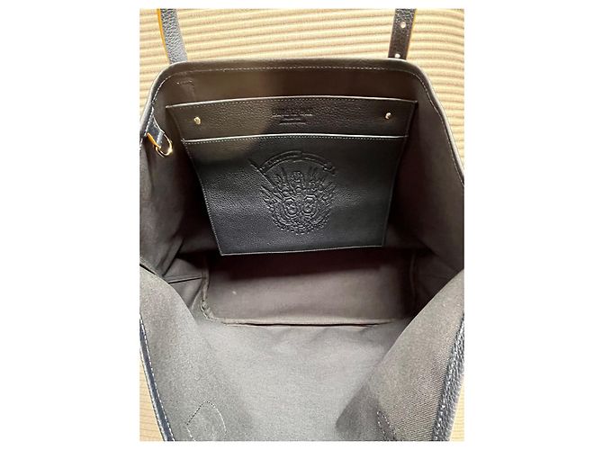Fauré Le Page Daily Battle 32 Tote Bag Navy Blau Stoff Marineblau - Ansicht 7