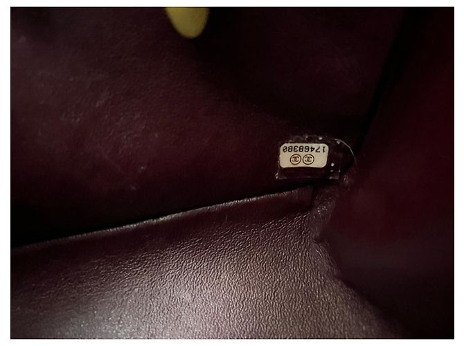 Timeless Borsa a mano Chanel in pelle di vitello grana nera Nero - vista 15