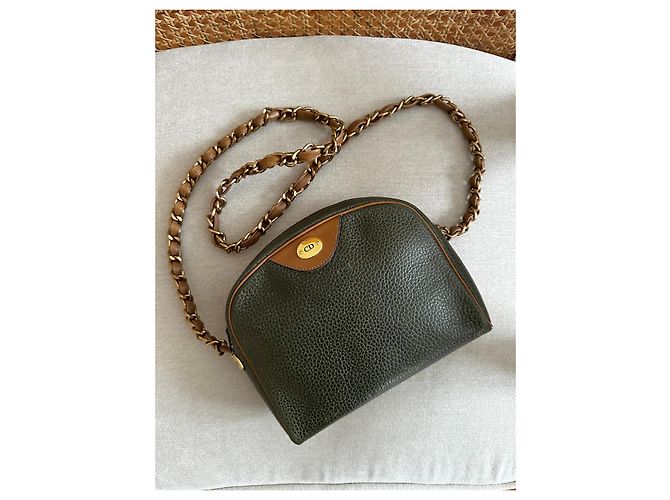 Christian Dior DIOR - Borsa in pelle Verde scuro - vista 2