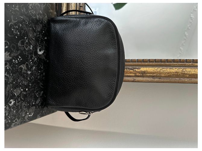 DIOR - Borsa in pelle granulata Nero - vista 10